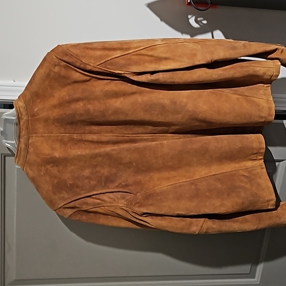 Rare Vintage Levi's Genuine Leather/ XXL/ Camel - Picture 6 of 8